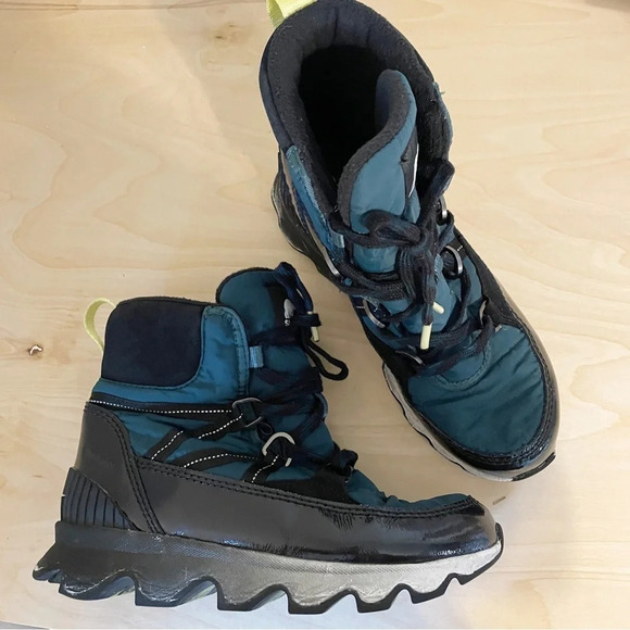 SOREL Women's Kinetic Sport  Lace-up Winter Combat Boots Sz 6 - Picture 1 of 11